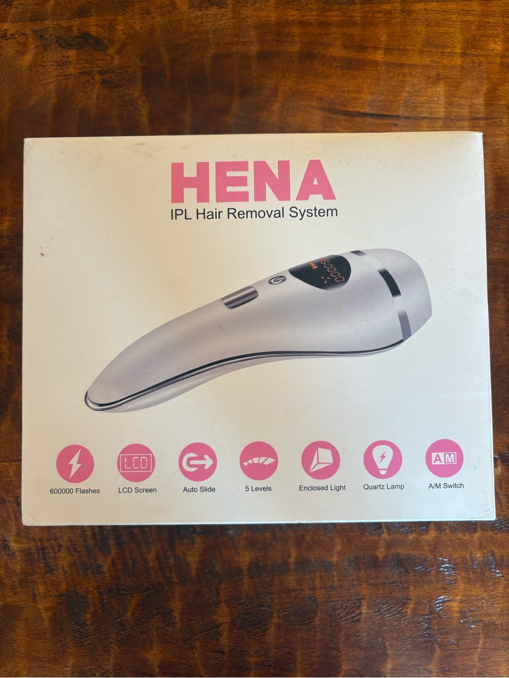 Silver IPL Hair Removal System - Women Hair Treatment